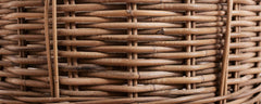 round rattan basket, small