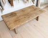 vintage wood bench