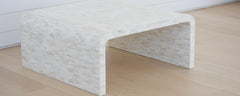 bone waterfall coffee table