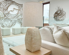 pair of square sandgate table lamps