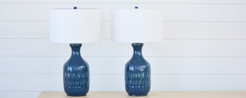 blue point table lamp