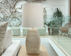 pair of square sandgate table lamps