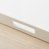 white lacquered trays
