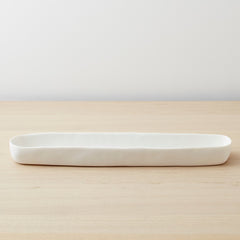 resin long trough, white