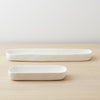 resin long trough, white