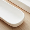resin long trough, white