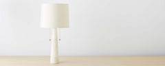 midcentury marble table lamp