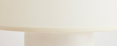 dune white table lamp